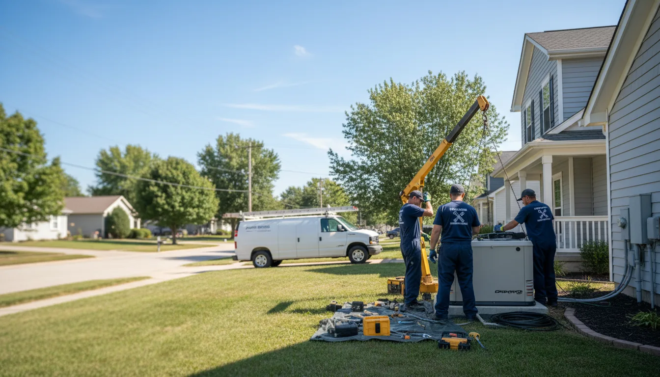 Generator Installation in Sumerco, WV near me